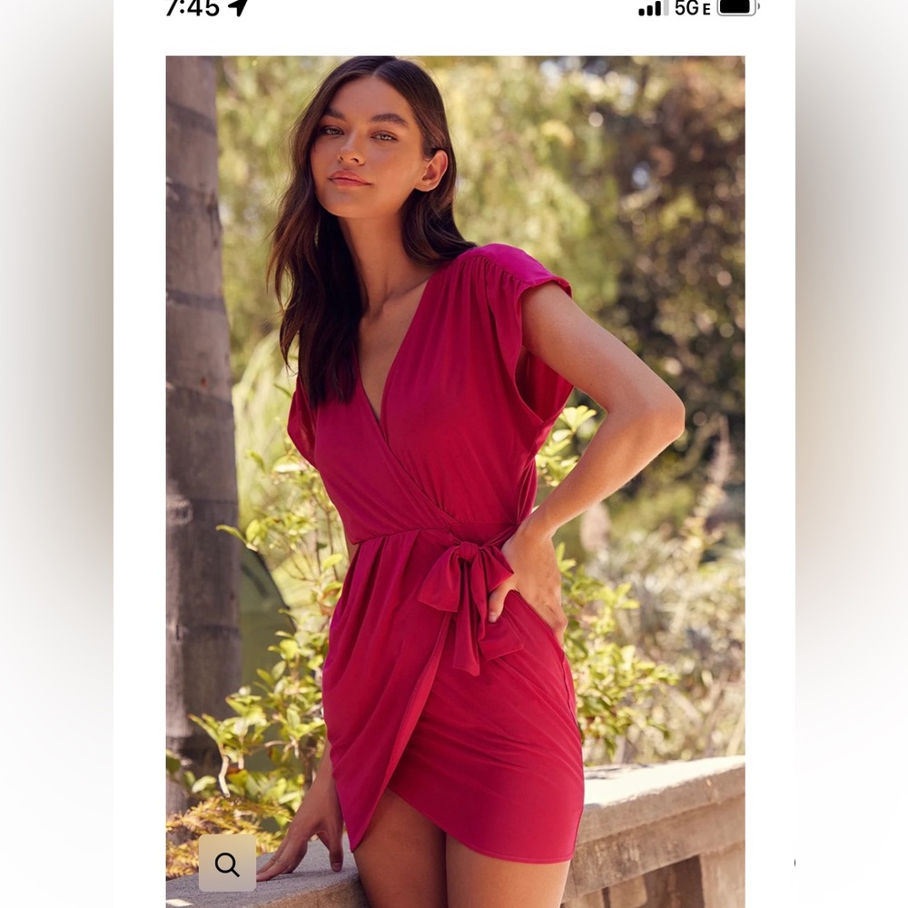 Misa Norma mini dress pink